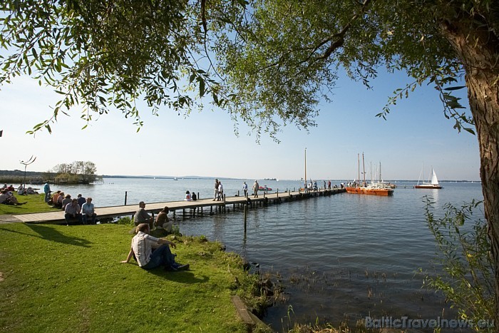 Pilsētas ezers Machsee ir Hannoveres iedzīvotāju un viesu iemīļota atpūtas vieta 
Foto: Hannover Marketing und Tourismus GmbH, C. Wyrwa 49538