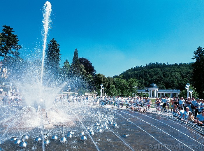 Ūdens ir ļoti nozīmīgs tūristu pievilkšanas avots Marianskije Lazņe 
Foto: Marienbad Kur & Spa Hotels 49607