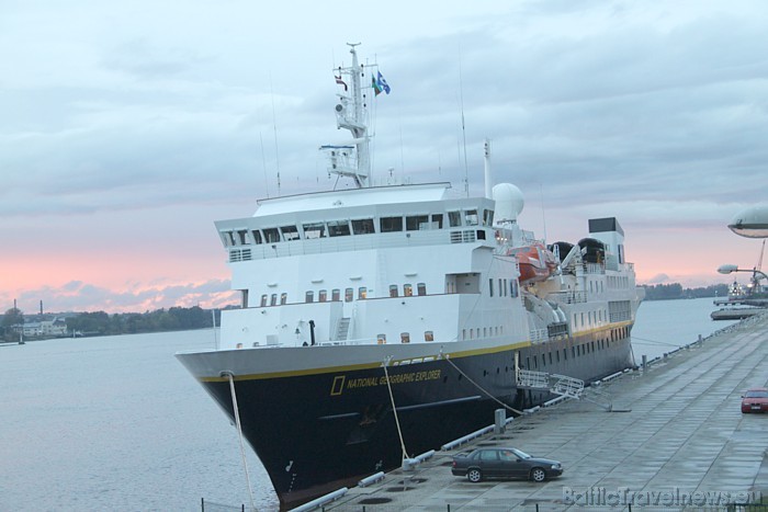Kuģis izvizina savus pasažierus pa Baltijas jūras vēsturiskajiem kuģošanas ceļiem 49978