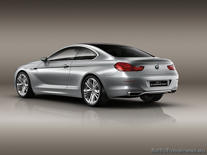 BMW prezentē jauno 6.sērijas kupejas konceptu, bet vairāk informācijas presei tiks nodota Parīzes autoizstādē 2010. Foto: BMW.com 50243