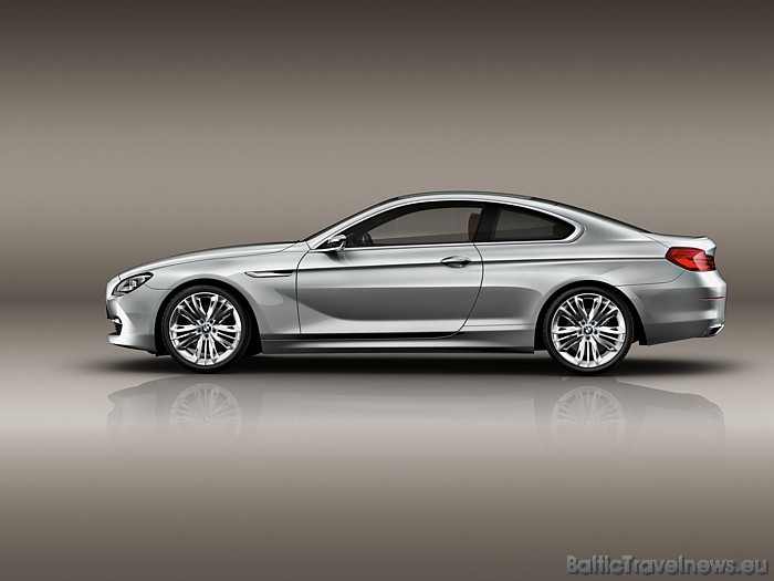 BMW prezentē jauno 6.sērijas kupejas konceptu, bet vairāk informācijas presei tiks nodota Parīzes autoizstādē 2010. Foto: BMW.com 50244