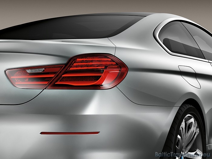 BMW prezentē jauno 6.sērijas kupejas konceptu, bet vairāk informācijas presei tiks nodota Parīzes autoizstādē 2010. Foto: BMW.com 50246