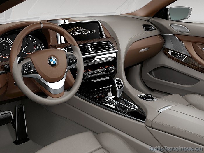 BMW prezentē jauno 6.sērijas kupejas konceptu, bet vairāk informācijas presei tiks nodota Parīzes autoizstādē 2010. Foto: BMW.com 50247