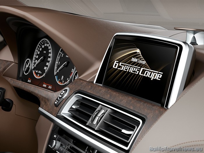 BMW prezentē jauno 6.sērijas kupejas konceptu, bet vairāk informācijas presei tiks nodota Parīzes autoizstādē 2010. Foto: BMW.com 50248