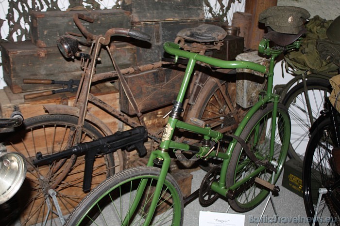 Muzeja eksponāti ir velosipēdi, kas tapuši laikā līdz 2. Pasaules karam 50324