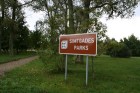 Viens no tūrisma objektiem Pāvilostā ir Simtgades parks 11