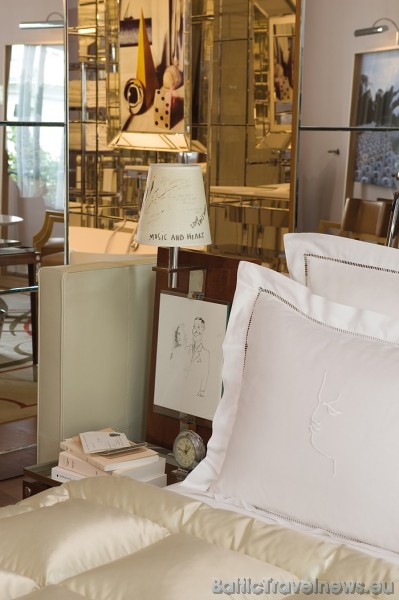 Kopā viesnīcā Le Royal Monceau pieejami 85 standarti numuri, 61 luksusa numurs un trīs apartamenti, kas tiks atklāti viesiem vien 2011. gadā
Foto: Ha 52052