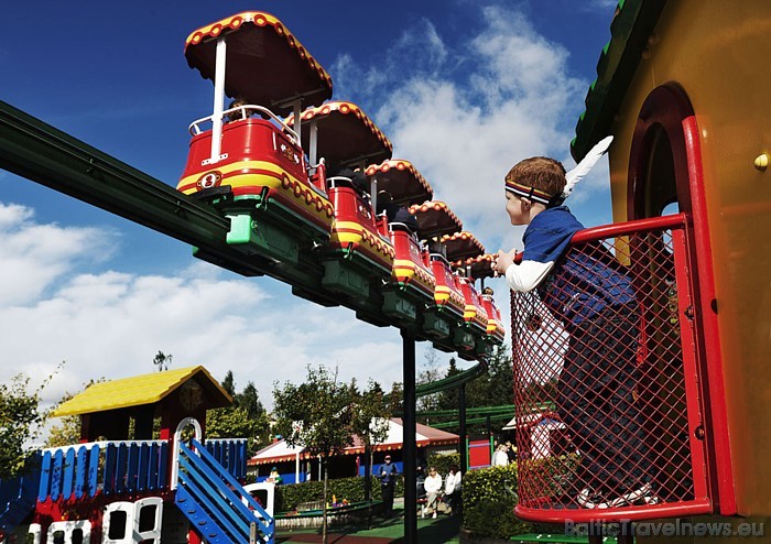 Parks ir lieliska vieta aktīvai atpūtai visai ģimenei - īpaši jebkura vecuma bērniem 
Foto: © Legoland 52132