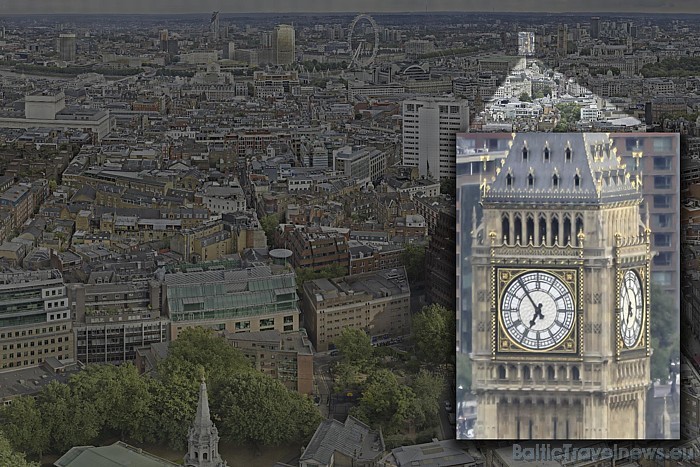 Fotogrāfijas milzīgā izšķirtspēja ļauj pievilkt tuvāk un apskatīt Londonas ainavas necerēti skaidri
Foto: Image by Jeffrey Martin, www.360cities.net 52421
