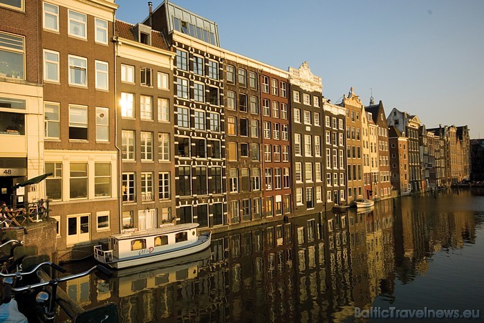 Amsterdamas kanālu sistēma ir pilsētbūves un arhitektūras meistardarbs, kas demonstrē Nīderlandes zelta laikmeta spožumu
Foto: Netherlands Board of T 52449
