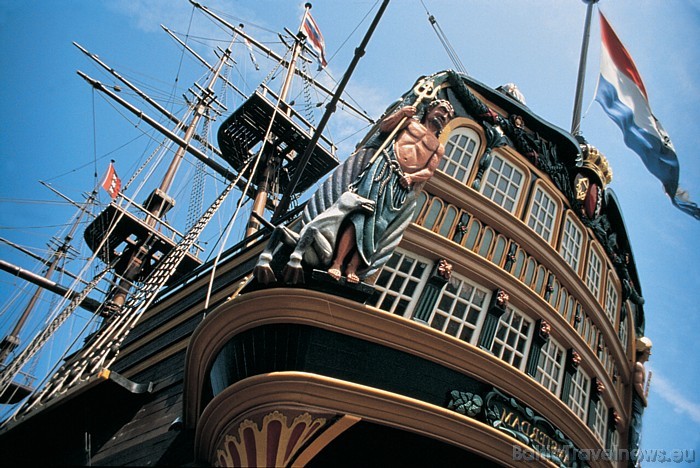 16. gadsimtā Nīderlande bija viena no varenākajām jūrasbraucēju un tirgotāju nācijām pasaulē
Foto: Netherlands Board of Tourism & Conventions 52452