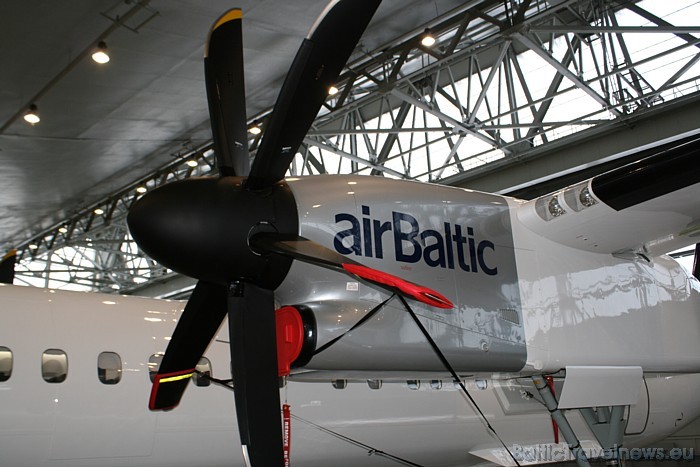 Bombardier Q400 NextGen ir pasaulē tehnoloģiski vismodernākā turbopropelleru lidmašīna 52896