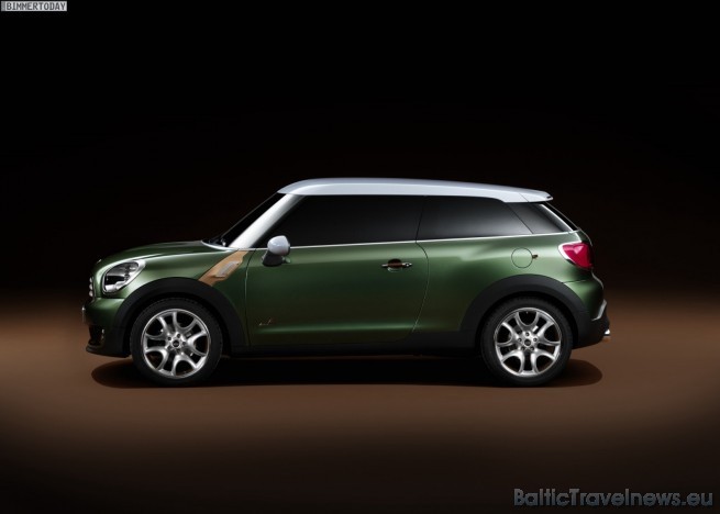 Mini Paceman trīsdurvju prototips izgatavots uz Mini Countryman sērijveida modeļa bāzes 53307