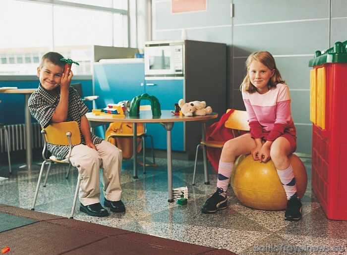 Helsinku lidosta piedāvā kvalitatīvu laika pavadīšanu gan bērniem, gan pieaugušajiem
Foto: Finavia 53589