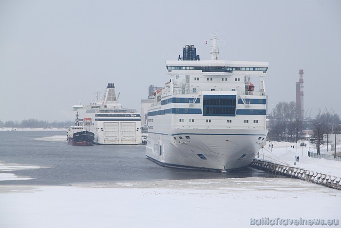 06.01.2011 Rīgas Pasažieru ostā piestāja kruīza kuģis Princess Maria, kas uz Rīgu atveda aptuveni 1500 tūristu 53661