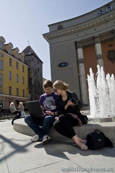 Runā, ka Tallinā bezvadu internets ir pieejams it visur vecpilsētā
Foto: Visit Estonia/Marin Sild 54118
