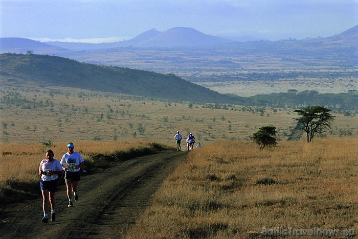 Kenijā iecienīti arī maratoni
Foto: Kenya Tourism Board 54161