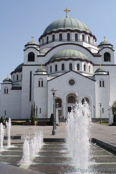 Serbijas galvaspilsētā Belgradā apskatāma Sv. Savas katedrāle - trešā lielākā pareizticīgo katedrāle pasaulē
Foto: Vita Kūlīte, Relaks Tūre 54577