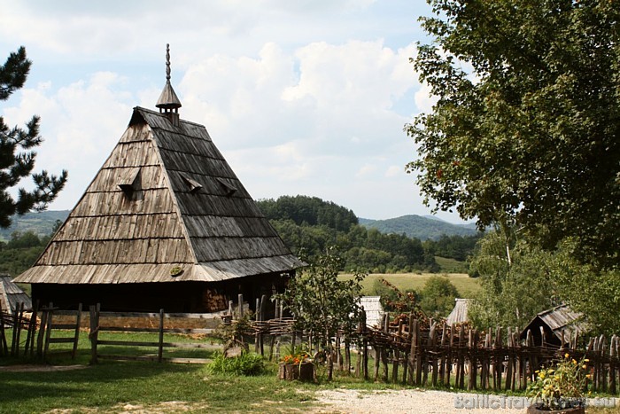 Viens no interesantākajiem apskates objektiem Serbijā ir Sirogojno ciems - autentisks seno laiku ciems
Foto: Vita Kūlīte, Relaks Tūre 54579
