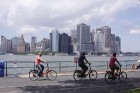 Riteņbraukšana ir lielisks veids, kā apvienot Ņujorkas apskati ar aktīvu atpūtu
Foto: Clayton Cotterell, www.nycgo.com 7