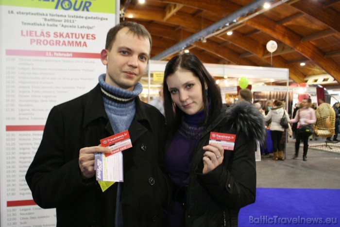 Balttour 2011 apmeklētājiem, saņemot Travel card, ir iespēja laimēt dažādas dāvanu kartes 55170