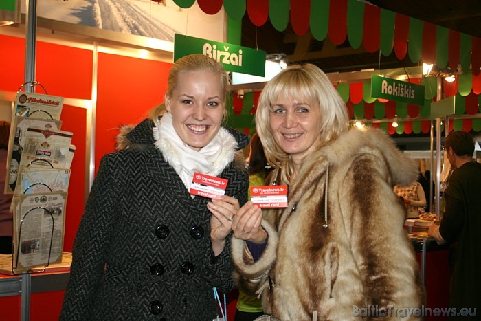 Balttour 2011 apmeklētājiem, saņemot Travel card, ir iespēja laimēt dažādas dāvanu kartes 55200