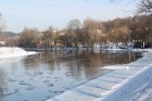 Viļņas upes un kanāli pamazām atbrīvojas no ledus jau februāra beigās, kad Daugava ir biezā ledū 10