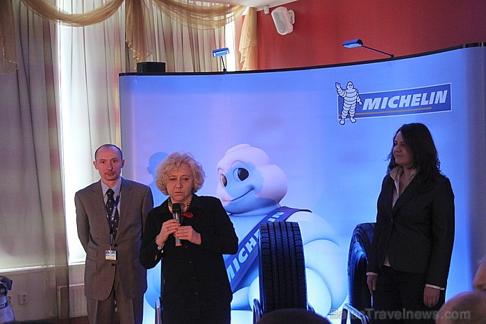 Riepu ražotājs Michelin 9.03.2011 prezentēja Baltic Beach Hotel viesnīcā jaunākos riepu modeļus un priekšrocības pret citiem riepu ražotājiem 56819