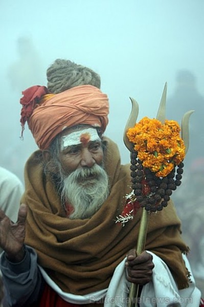 Hindu Sadhu - svētais. Gangas krastmala, Varanasī
Foto: Guna Bērziņa 57099