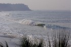 Panorāma ar nebeidzami ritmisko viļņu elpu pludmalē 24 stundas. Foto: Guna Bērziņa 14