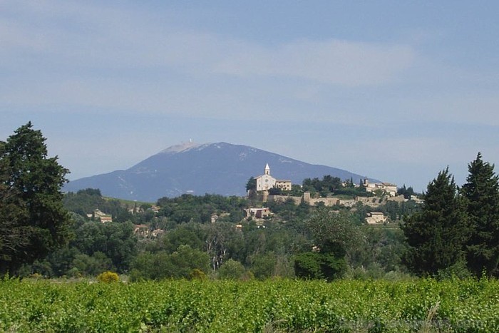 Ventoux kalns atrodas Francijā un ir populārs riteņbraucēju vidū
Foto: Rich Perkins 58411