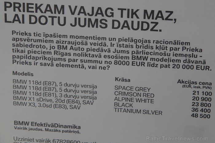 No 29. aprīļa līdz 1. maijam pie t/c «Spice» notiek «Inchcape» organizētās «Lielā testu dienas 2011» - BMW testa braucieni, diagnostika 58780