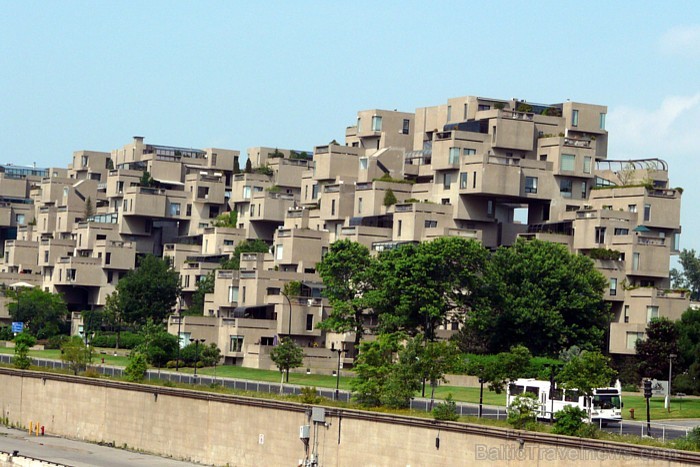 Lielākā ekspozīciju ēka Habitat 67 atrodas Kanādā
Foto: Ken Ratcliff 58945