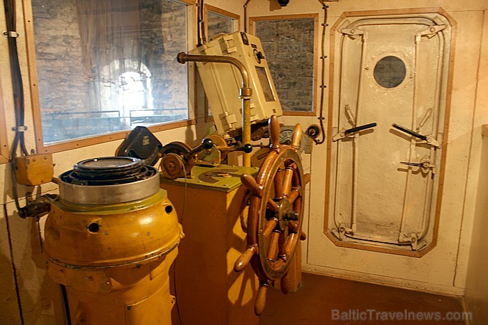 Igaunijas Jūras muzejs dod arī nelielu priekštatu par kādreizējo zvejas kuģu kapteiņa kajītes izmēriem un aprīkojumu 60009