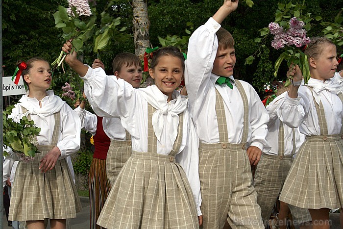 Tautas deju festivāls «Latvju bērni danci veda» Jēkabpilī, 28.05.2011 60994