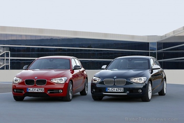 Jaunais BMW 1.sērijas F20 modelis, kas ir otrās paaudzes modelis un pircēji to varēs iegādāties jau 2011.gada rudenī. Foto: BMW.com 61469