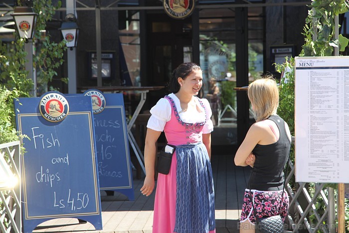 Alus dārzs Paulaner pie piecu zvaigžņu viesnīcas Hotel de Rome 62827