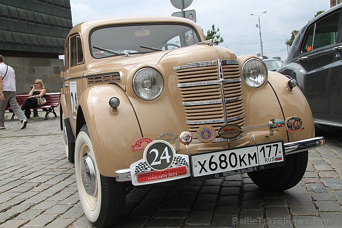 3. starptautiskais Dikļu pils retro rallijs, kas norisinājās 14.-16.07.2011, viesojās arī Rīgā 64216