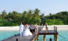 Kā vienu no romantiskākajām vietām kāzu svinībām Antario Travel iesaka Maldīvu salas (www.antario.lv) 2