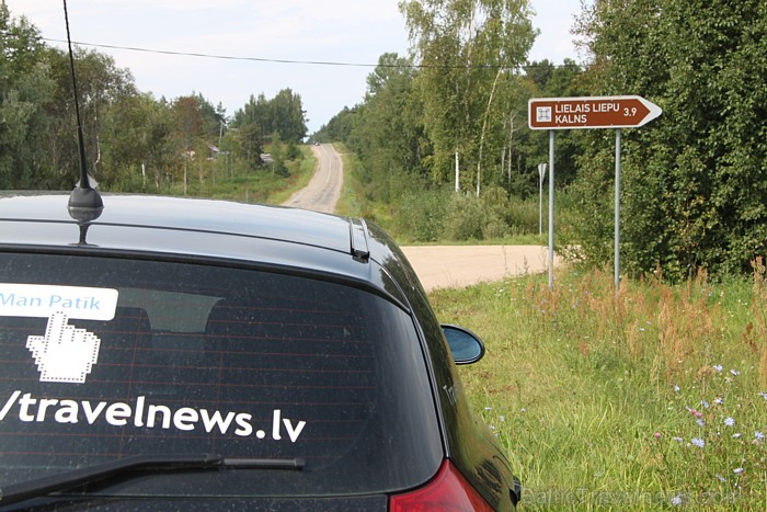 Dubuļos ir skaidra norāde uz Lielo Liepukalnu, kas atrodas 3,9 km attālumā 66281