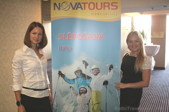 Tūroperators Novatours atklāj ziemas tūrisma sezonu un prezentē jaunus ceļojumu galamērķus (02.09.2011) www.novatours.lv 66498