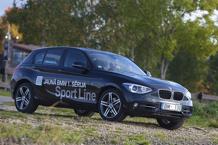 Travelnews.lv testē jauno BMW 120d Sport Line no BMW dīlera BM Auto. Piedalies Fb.com/Travelnews.lv konkursā un vinnē īpašu balvu no BM Auto. Foto: In 67510