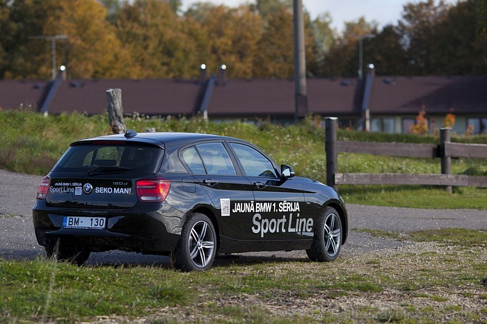 Travelnews.lv testē jauno BMW 120d Sport Line no BMW dīlera BM Auto. Piedalies Fb.com/Travelnews.lv konkursā un vinnē īpašu balvu no BM Auto. Foto: In 67511