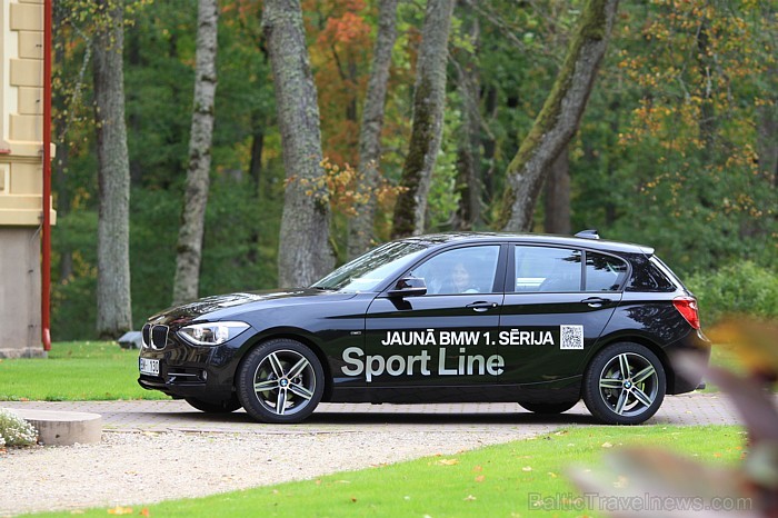 Travelnews.lv testē jauno BMW 120d Sport Line, apciemojot Vidzemes lepnumu Dikļu pili (www.diklupils.lv). Foto: Ingus Evertovskis 67533