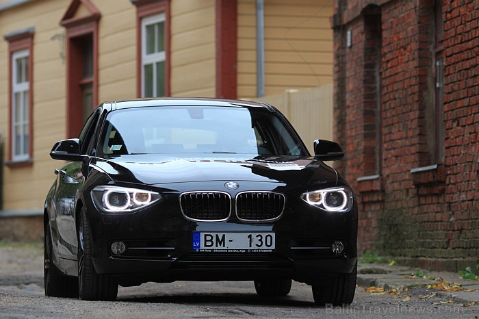 Travelnews.lv testē jauno BMW 120d Sport Line, apciemojot Limbažus. Foto: Ingus Evertovskis (www.fotoprojekts.lv) 67539