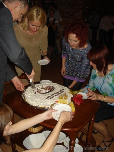 Igo Japiņa Sporta Aģentūras garšīgā torte!  Foto: Novatours, A. Ieviņš, Z.Zālmanis, S.Mainule-Meidropa. www.novatours.lv 67592