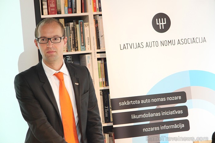 Latvijas auto nomu asociācijas prezidents Arnis Jaudzems (Sixt - www.sixt.lv) 67676