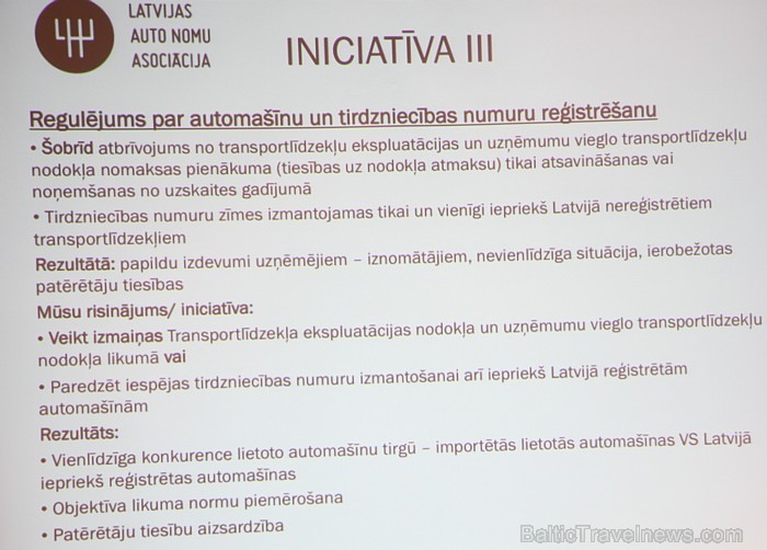 Latvijas auto nomu asociācijas dibināšana 6.10.2011 67688