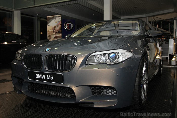 Sportiskā BMW M5 prezentācija BMW dīlera BM Auto salonā (Dārzciema iela 64a) Foto: Ingus Evertovskis 69509