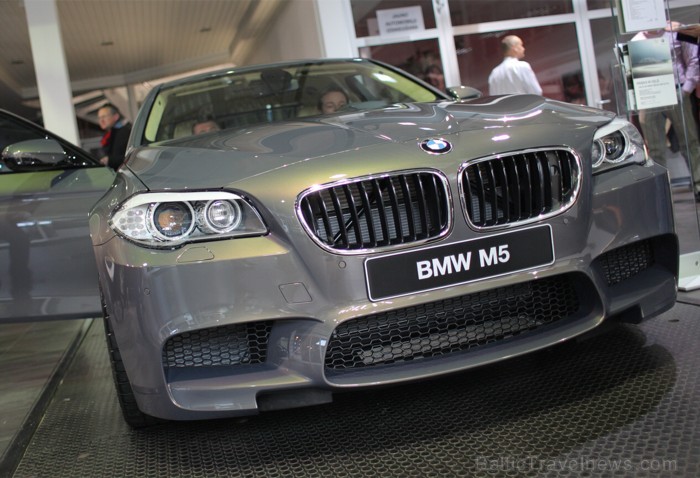 Sportiskā BMW M5 prezentācija BMW dīlera BM Auto salonā (Dārzciema iela 64a) Foto: Ingus Evertovskis 69510